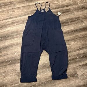 FP Movement by Free People Hot Shot Onesie - Navy
